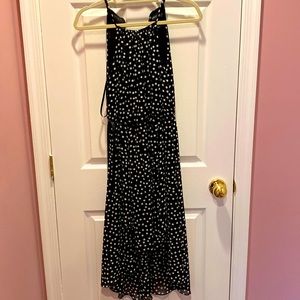 White House black market polka dot dress